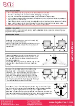 Preview for 5 page of BGS technic 85338 Instruction Manual