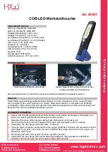 Preview for 1 page of BGS technic 85345 Instruction Manual