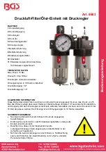 BGS technic 8603 Instruction Manual предпросмотр