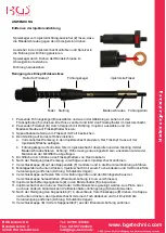 Preview for 2 page of BGS technic 8723 Quick Start Manual