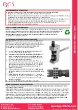 Предварительный просмотр 11 страницы BGS technic 8848 Instruction Manual