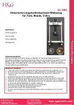 Preview for 1 page of BGS technic 8849 Instruction Manual