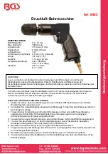 Preview for 1 page of BGS technic 8852 Instruction Manual