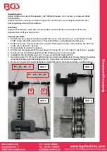 Preview for 2 page of BGS technic 8867 Instruction Manual