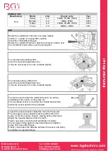 Предварительный просмотр 4 страницы BGS technic 8874 Instruction Manual