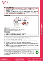 Preview for 4 page of BGS technic 8958 Instruction Manual