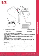 Preview for 3 page of BGS technic 8959 Instruction Manual