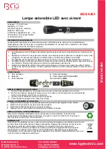 Preview for 3 page of BGS technic 9303 Instruction Manual