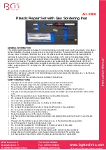 Preview for 1 page of BGS technic 9388 Instruction Manual