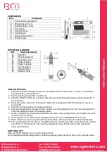 Preview for 2 page of BGS technic 9388 Instruction Manual