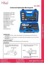 Preview for 1 page of BGS technic 9445 Instruction Manual