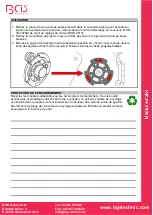 Предварительный просмотр 6 страницы BGS technic 9498 Instruction Manual