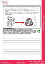 Предварительный просмотр 8 страницы BGS technic 9498 Instruction Manual