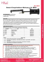 BGS technic 9614 Instruction Manual preview