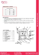 Preview for 8 page of BGS technic 9790 Instruction Manual