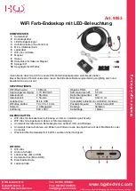 Preview for 1 page of BGS technic 9853 Manual