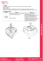 Предварительный просмотр 6 страницы BGS technic BGS 3323 Quick Start Manual