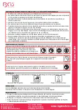 Предварительный просмотр 8 страницы BGS technic BGS 6705 Instruction Manual