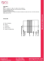 Предварительный просмотр 8 страницы BGS technic BGS 67302 Instruction Manual