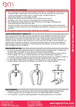 Preview for 8 page of BGS technic BGS 7729 Instruction Manual