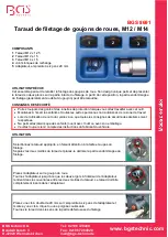 Предварительный просмотр 3 страницы BGS technic BGS 8691 Instruction Manual