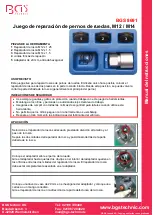 Предварительный просмотр 4 страницы BGS technic BGS 8691 Instruction Manual