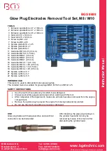 Preview for 1 page of BGS technic BGS 8698 Quick Start Manual