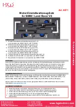 Preview for 1 page of BGS technic BGS 9071 Instruction Manual