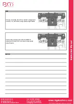 Preview for 8 page of BGS technic BGS 9071 Instruction Manual