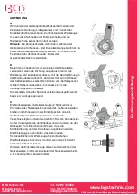 Preview for 3 page of BGS technic EWS1017 Instruction Manual