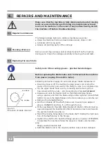 Preview for 12 page of BGU SPESSART WOODY 603 Original User Manual