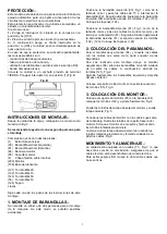 Предварительный просмотр 7 страницы BH FITNESS 3265707 Instructions For Assembly And Use