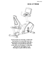 BH FITNESS 3272507 Instruction Manual preview