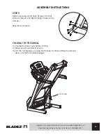 Preview for 17 page of BH FITNESS BLADEZ 200T Owner'S Manual