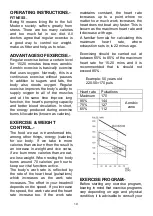 Preview for 19 page of BH FITNESS BT6443 Instructions For Assembly And Use