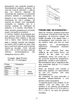 Preview for 43 page of BH FITNESS BT6443 Instructions For Assembly And Use