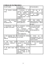 Preview for 61 page of BH FITNESS BT6443 Instructions For Assembly And Use