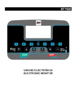 BH FITNESS BT7020 Manual preview