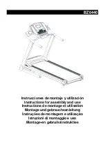 BH FITNESS BZ6440 Instructions For Assembly And Use preview