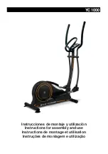 BH FITNESS EVO C1000 YC1000 Instructions For Assembly And Use preview