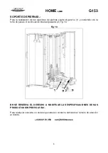 Preview for 6 page of BH FITNESS G153 Instructions For Assembly And Use