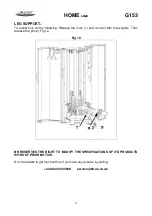 Preview for 11 page of BH FITNESS G153 Instructions For Assembly And Use