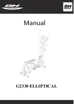 Предварительный просмотр 1 страницы BH FITNESS G2330 Manual