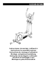 BH FITNESS G2336B Instructions For Assembly And Use preview