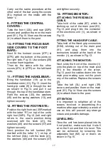 Preview for 17 page of BH FITNESS G2352 Instructions For Assembly And Use