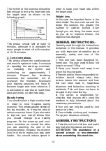 Preview for 14 page of BH FITNESS G2378 Instructions For Assembly And Use