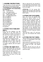 Preview for 13 page of BH FITNESS G2381 Instructions For Assembly And Use