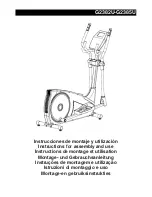 Preview for 1 page of BH FITNESS G2382U Instructions For Assembly And Use