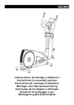 BH FITNESS G2388iE Instructions For Assembly And Use preview