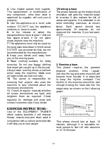 Preview for 12 page of BH FITNESS G540 Instructions For Assembly And Use